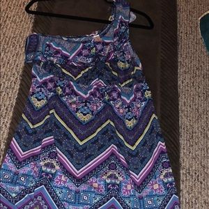 One shoulder tunic/mini dress 👗